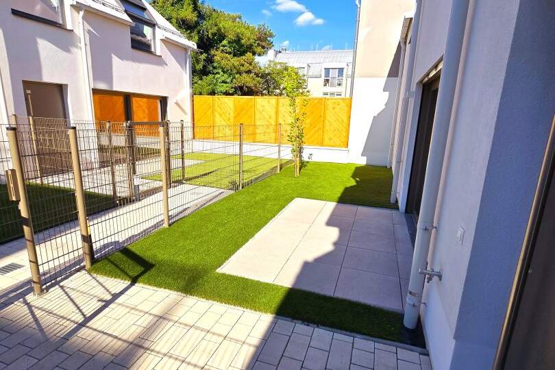 Frühlingsaktion! Ihr neues Familienparadies! WOW - Cooles Townhouse mit Garten! 4 Zimmer + Ideale Raumaufteilung + Erdwärme + Absolute Ruhelage + Tiefgarage! Nachhaltig und zukunftssicher investiert!, Haus-kauf, 678.000,€, 1230 Wien 23., Liesing