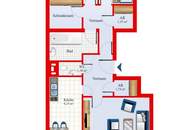 "Neues Jahr, neues Glück – 3 Zimmer mit Loggia Nähe Park“