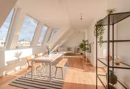 ++FonteFlats++ Außergewöhnlicher 4-Zimmer Dachgeschoss-ERSTBEZUG mit großartiger Dachterrasse