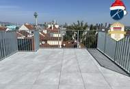 *Superprojekt: ''Über den Baumwipfeln" TOP 52 mit Süd-Westausrichtung + PANORAMA-DACHTERRASSE + 360° WIEN-BLICK