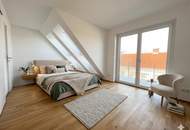 Exklusives Familien-Dachgeschoss mit Elternsuite, 2 Bädern & separatem Kinder-/Gästebereich