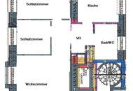 TRAUMHAFTE Dachgeschosswohnung - Top Zustand, Terrasse mit Ausblick