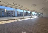 Gepflegtes Geschäftslokal 126 m² mit großer Glasfront in bester Auto-Frequenzlage von Leibnitz Miete € 1184,- + Mwst + BK