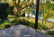 Badebungalow auf Pachtgrund mit direktem Seezugang