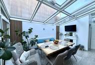 Wohnen mit Weitblick: 3 Zimmer Haus mit Wintergarten und Pool