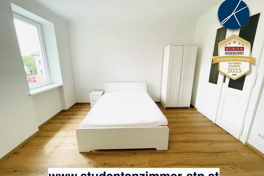 Furnished Student Rooms in St. Pölten, Wohnung-miete, 440,00,€, 3100 Sankt Pölten(Stadt)