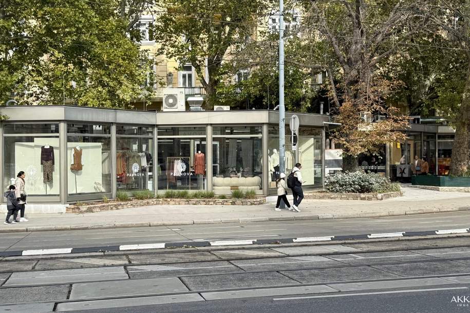 Höchste Sichtbarkeit direkt bei Schönbrunn | Ablösefreie Gastro- oder Geschäftsfläche, Gewerbeobjekt-miete, 4.976,00,€, 1130 Wien 13., Hietzing