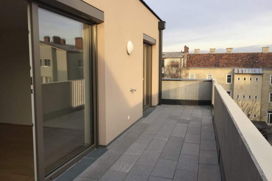 Dachgeschoß mit 3 Zimmer und 2 Terrassen!, Wohnung-kauf, 539.000,€, 2340 Mödling