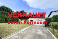 Bungalow mit ausbaufähigem Dachgeschoss und Garage in schöner Lage zu verkaufen
