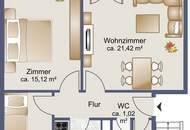 3-Zimmer-Wohnung in Josefiau