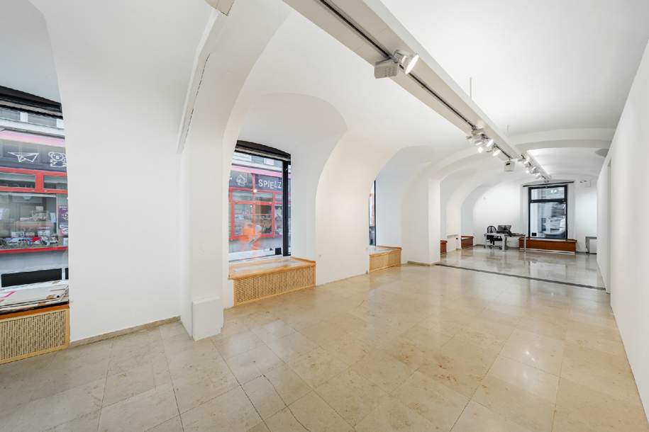Einzigartiges Juwel: 156 m² Premium-Fläche in bester Innenstadtlage zu mieten, Gewerbeobjekt-miete, 5.867,16,€, 1010 Wien 1., Innere Stadt