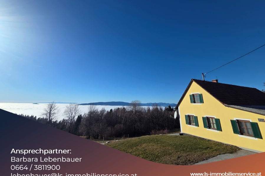 Charmantes Haus auf ca. 1000m Seehöhe mit Aussicht &amp; in Ruhelage am Masenberg/Pöllauberg!, Haus-kauf, 299.000,€, 8225 Hartberg-Fürstenfeld