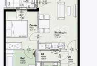 BEIM DONAUUFER: Schöne 2‑Zimmer‑Wohnung in Erstbezug