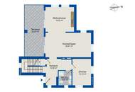 Attraktives Einfamilienhaus im Bauhaus-Stil auf einem großen, naturbelassenen Grundstück