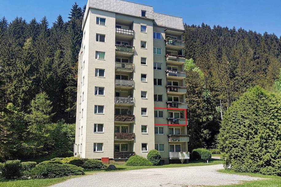 Sofort verfügbare Mietwohnung mit Balkon im 2. Liftstock, Wohnung-miete, 660,00,€, 8621 Bruck-Mürzzuschlag