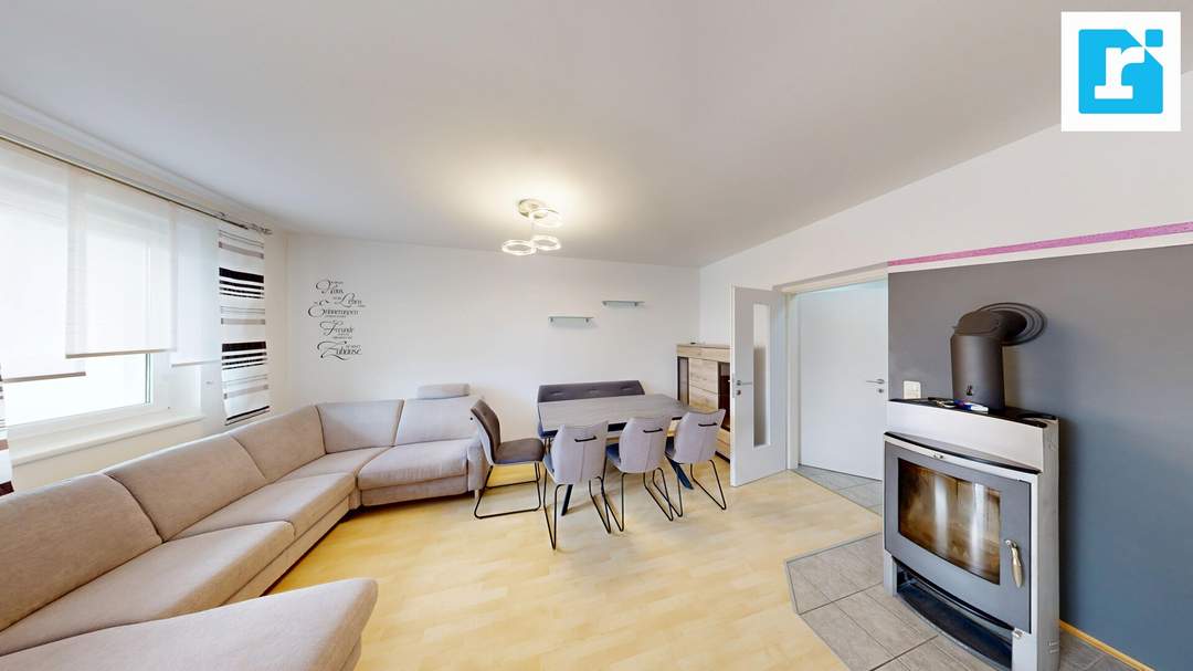 Bezugsfertige 3-Zimmer-Eigentumswohnung mit Balkon, Carport, Inventar &amp; großem Lagerraum