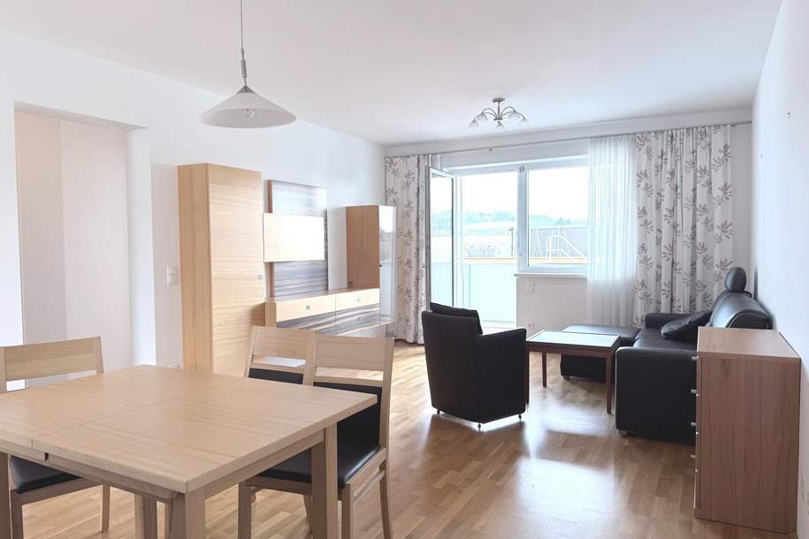 Top Möblierte 3 Zimmerwohnung * Loggia * Tiefgarage, Wohnung-miete, 983,57,€, 4100 Urfahr-Umgebung