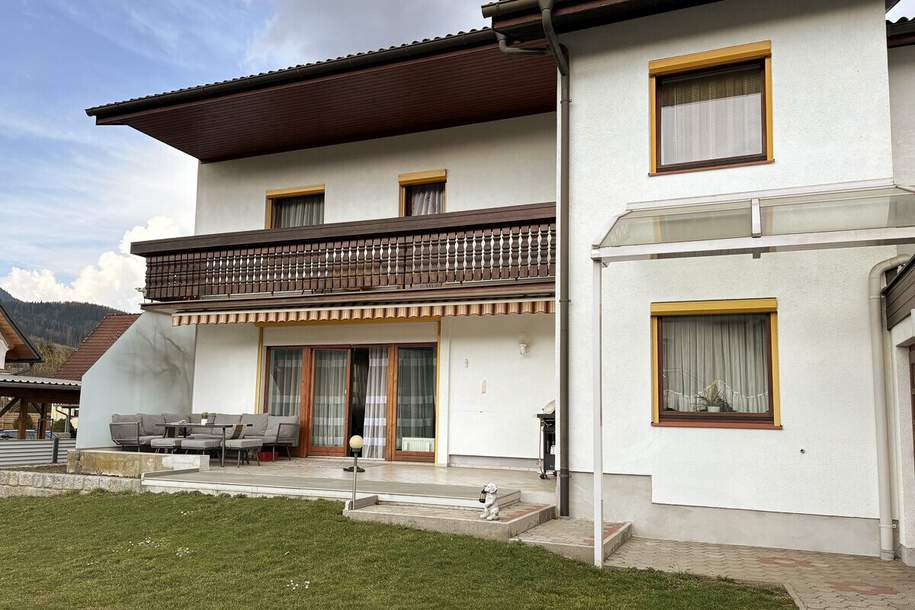 Zweifamilienhaus mit Garten, Balkon und Kamin in ruhiger bester Lage von Kapfenberg!, Haus-kauf, 485.000,€, 8605 Bruck-Mürzzuschlag