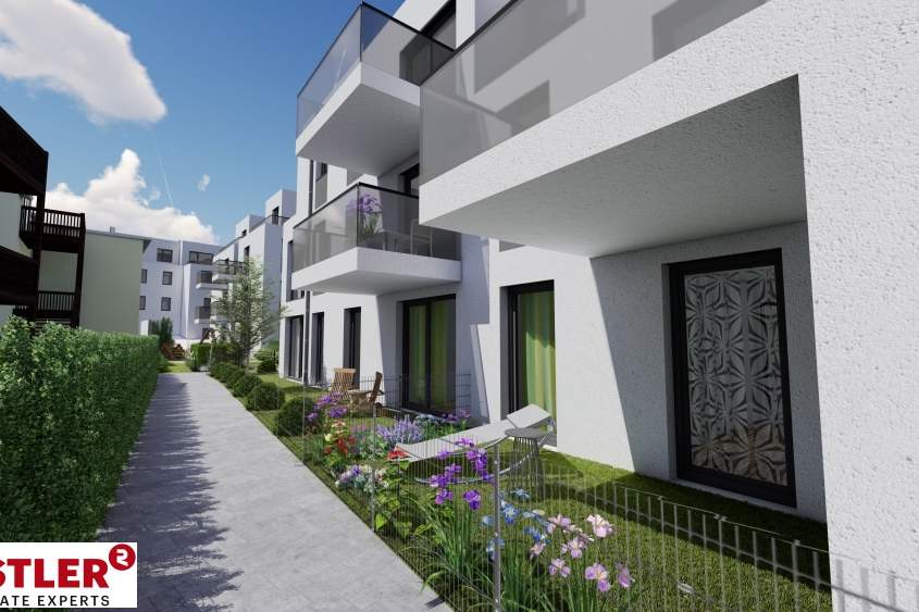 Wohnen beim Stadtmauer Park | Ruhige 3-Zimmerwohnung mit Terrasse, Wohnung-kauf, 337.920,€, 2301 Gänserndorf