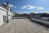 Unbefristeter Dachterrassen-Traum - 3,5-Zimmer-DG-Wohnung mit 3 Terrassen - Wohnen über den Dächern von Josefstadt - Florianigasse