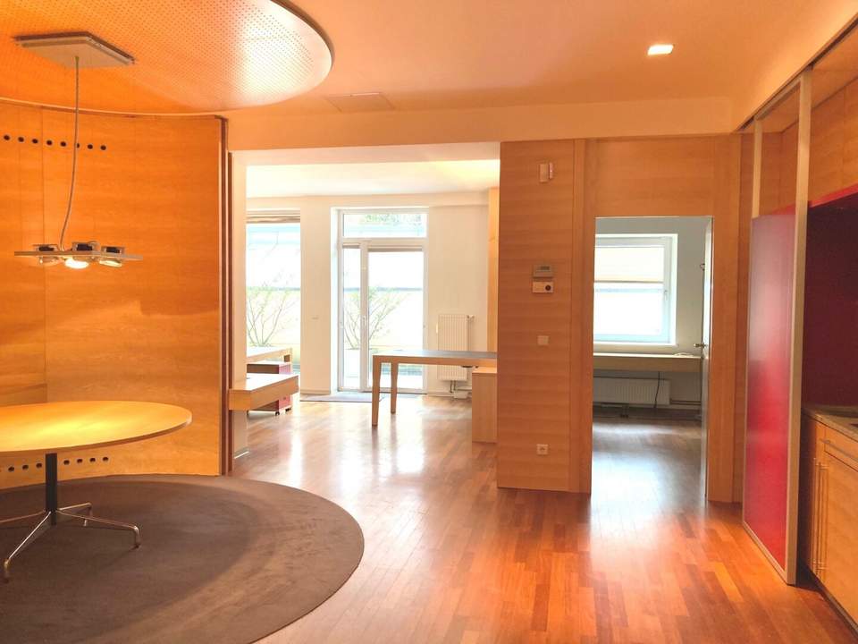 Nußdorfer Platz! Topmoderne Gewerbeimmobilie mit exklusivem Saunabereich + 2 Terrassen, 1190!