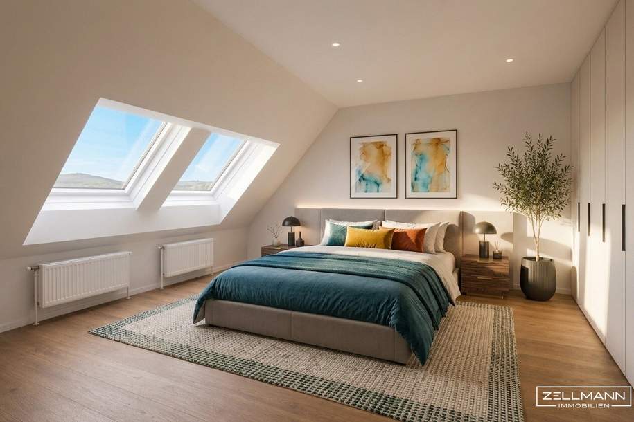 NÄHE RIVERSIDE | DG-Wohnung mit großzügigem Wohnbereich, 3 Zimmer + extra Küche | Abstellraum | ZELLMANN IMMOBILIEN, Wohnung-kauf, 549.999,€, 1230 Wien 23., Liesing