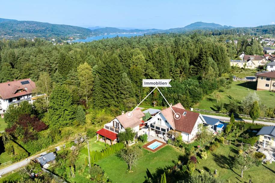 Zwei Häuser – doppelte Möglichkeiten: Wohnen, Genießen &amp; Rendite in Velden am Wörthersee, Haus-kauf, 719.000,€, 9220 Villach Land