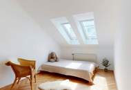 Helle 4-Zi-Wohnung für sportliche im Dachgeschoss - WG-geeignet - auch für Musiker
