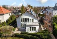 RESIDIEREN BEIM ROTEN BERG II GARAGE II SAUNA II NEUE PV-ANLAGE II 6 ZIMMER II 4 BÄDER II 54m² WOHNZIMMER MIT KAMIN II 2 TERRASSEN II BALKON II GARTEN II GROSSER KELLER