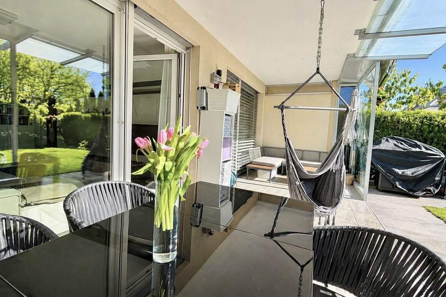 Klagenfurt - Kreuzbergl: *Seltenheit* 2-ZI Garten-Wohntraum in den Stadtvillen mit Tiefgarage, Wohnung-kauf, 378.000,€, 9020 Klagenfurt(Stadt)