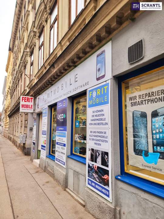 Investieren, zurücklehnen, Miete kassieren - Geschäftslokal mit ca. 5,125 % Rendite! Tolle Lage nahe Keplerplatz + Stabiles Investment + Tolle Anbindung und Infrastruktur!