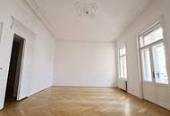 MÖLLWALDPLATZ, U1-Nähe, 133 m2 Altbau mit Loggia, 3 Zimmer, Extraküche, 2 Loggia, Wannenbad, Parketten, 1. Liftstock