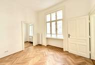 Erstbezug nach Sanierung - Stilaltbauwohnung mit kleinem Balkon