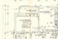 Teilsanierte Wohnung im 8. Stock eines Hochhauses