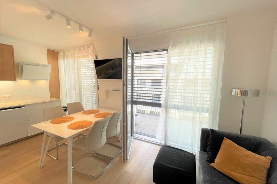 KOFFER PACKEN UND EINZIEHEN! VOLLMÖBLIERTE TOPMIETE MIT GARAGENPLATZ, Wohnung-miete, 1.712,00,€, 1140 Wien 14., Penzing