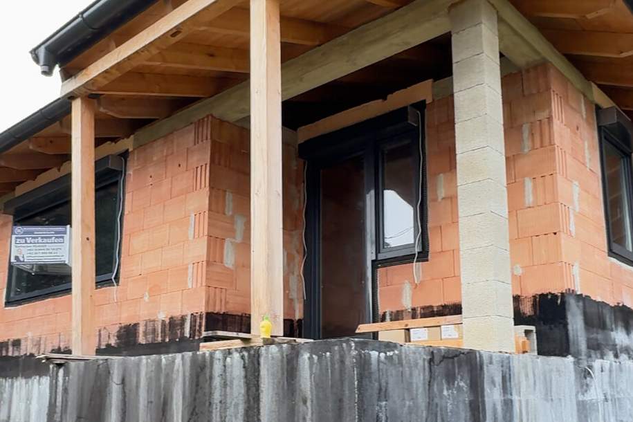 Charmanter Bungalow im Rohbau, Haus-kauf, 250.000,€, 2292 Gänserndorf