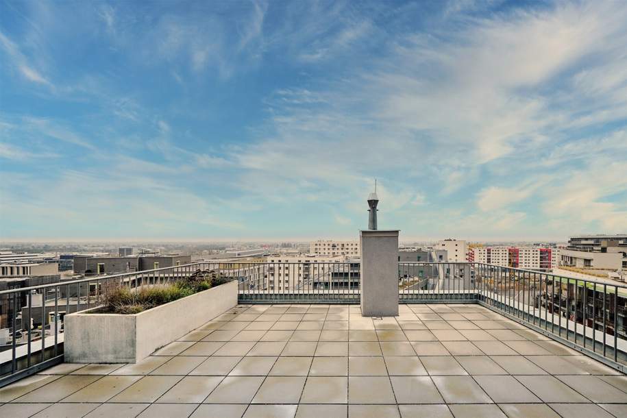 Provisionsfrei: Einzigartiger, unverbaubarer Ausblick mit großzügiger Terrasse, Wohnung-kauf, 595.000,€, 1220 Wien 22., Donaustadt