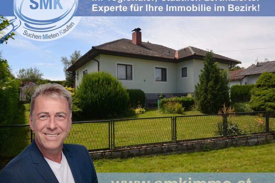 Zeitloser Bungalow - Ihr Wohntraum im schönen Waldviertel!, Haus-kauf, 220.000,€, 3762 Waidhofen an der Thaya