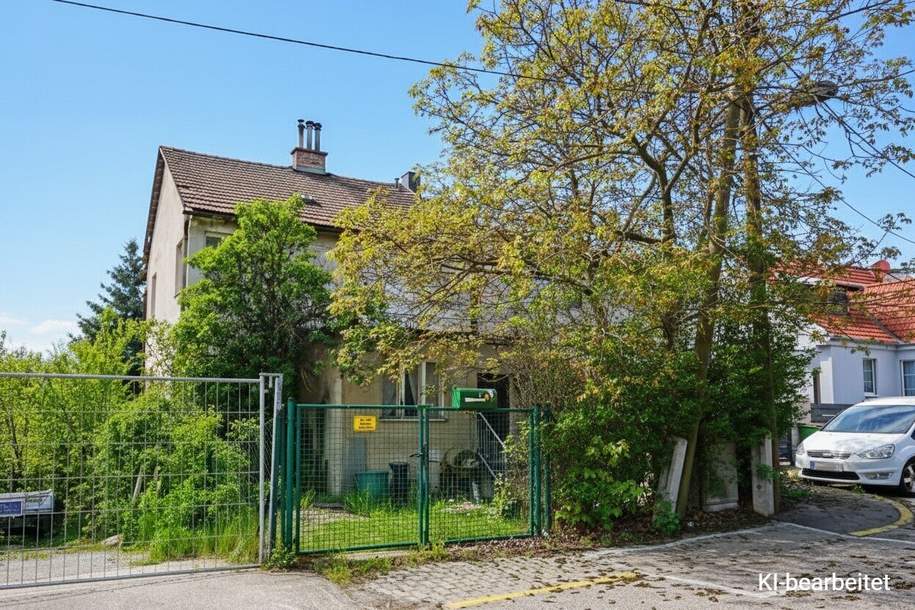 Grünruhelage: Baugrund mit Abbruchhaus zwischen Hanusch KH und Flötzersteig, Grund und Boden-kauf, 645.000,€, 1140 Wien 14., Penzing