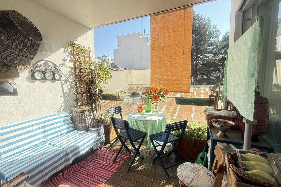 Wohnen mit Urlaubsfeeling Pur direkt bei der Obere Alte Donau: 4-Zimmer mit gartenseitiger Loggia!, Wohnung-miete, 2.350,00,€, 1210 Wien 21., Floridsdorf