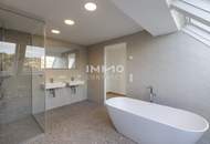 Luxuriöse Penthouse Wohnung mit großer Dachterrasse und Blick in die Weinberge!