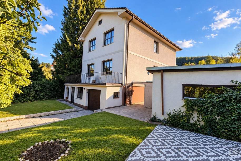 GABLITZ | GEPFLEGTES EINFAMILIENHAUS MIT GARTEN, TERRASSEN & GARAGE IN RUHELAGE AM HAUERSTEIG | ZELLMANN IMMOBILIEN, Haus-kauf, 599.000,€, 3003 Sankt Pölten(Land)