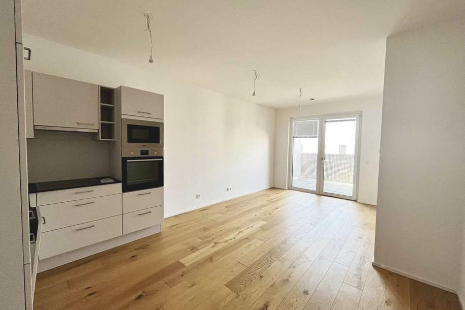 Q11 Leben am Fluss - 2-Zimmer-Wohnung mit schöner Freifläche!, Wohnung-miete, 799,00,€, 3100 Sankt Pölten(Stadt)