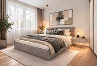 Jetzt 3,6% sparen: Moderne 2-Zimmer Wohnung mit Loggia & Balkon – Wohnen im beliebten Donaufeld