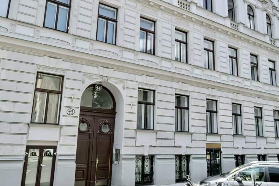 Garantierte Rendite 7,5 % - Büro & Lager in einem repräsentativen, klassischen Gründerzeithaus, Gewerbeobjekt-kauf, 170.000,€, 1020 Wien 2., Leopoldstadt