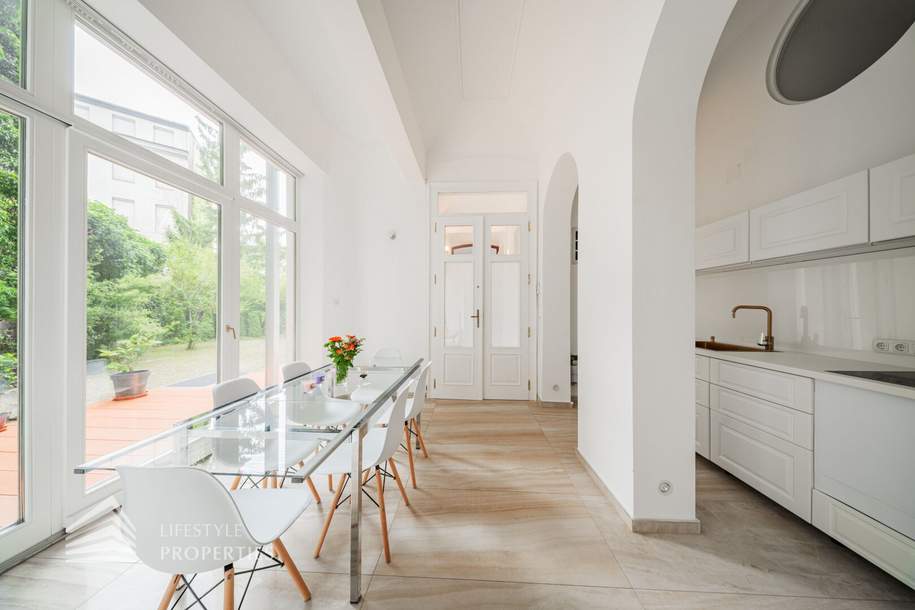 Luxuriöse Gartenwohnung in Stilaltbau – Grünes Refugium im Herzen von 1080 Wien, Wohnung-kauf, 1.495.000,€, 1080 Wien 8., Josefstadt