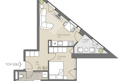 NEU, MODERN, ZENTRAL, Wohnung-miete, 702,12,€, 4020 Linz(Stadt)