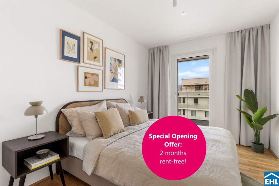 Special Opening Offer: 2 months rent-free!, Wohnung-miete, 2.427,10,€, 1200 Wien 20., Brigittenau