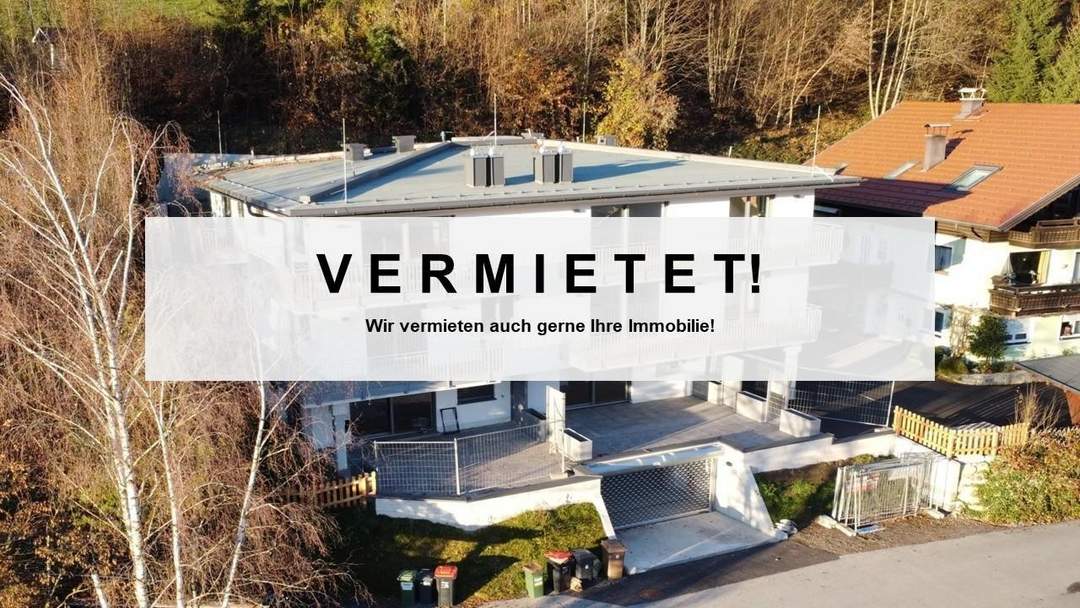 VERMIETET - Exklusive 4.5-Zi-Neubauwohnung mit See- und Bergblick in Mondsee-Tiefgraben