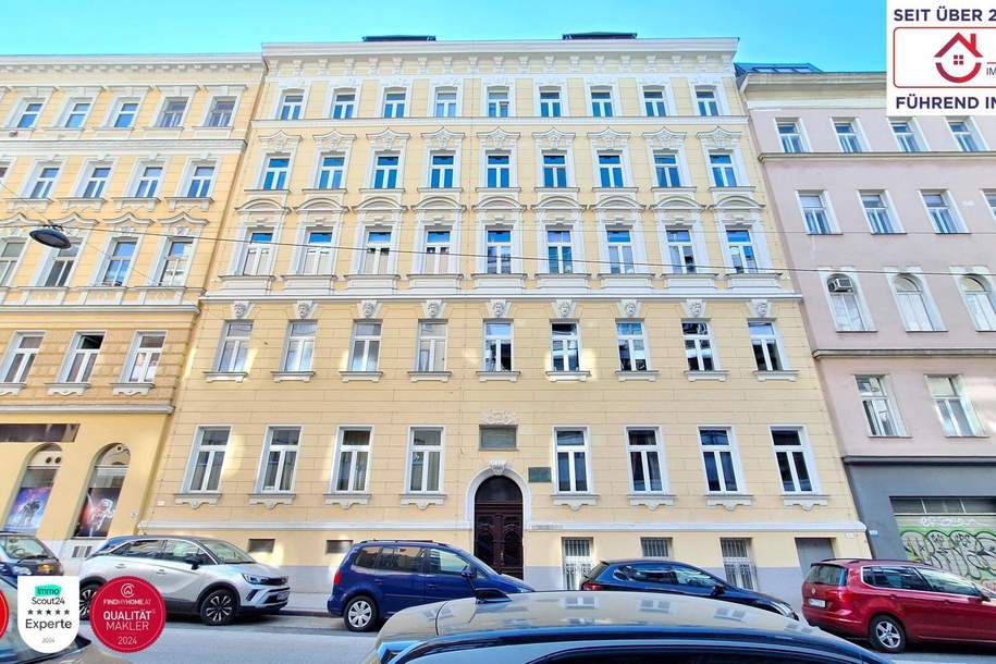 🏡 Wohnen mit Klasse: sanierter Altbau, Fischgrätparkett & 16 m² Freifläche ☀️, Wohnung-kauf, 498.500,€, 1040 Wien 4., Wieden